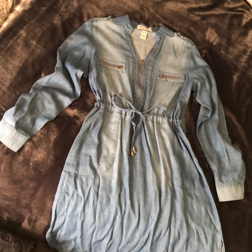 Denim dress